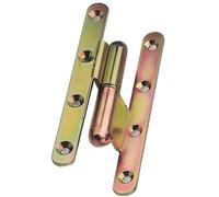 Paumelle bouts ronds à bague coudée TORBEL - 110x60x70 mm - Coudage 90° - Droite - J532630