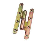 Paumelle bouts ronds à bague coudée TORBEL - 140x60x70 mm - Coudage 90° - Droite - J532940