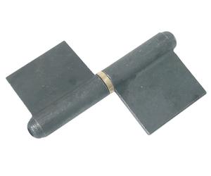 Paumelle de grille nœud rond lame au centre 100 mm FAURE ET FILS GPS10BLCT