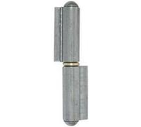 Paumelle de grille roulée lame courte 120x11 TORBEL - Bague laiton - GRLC120 G