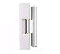 Paumelle de porte invisible 3D en acier inoxydable SUS304 pour portes encastrées - ouverture 110°, charge 40 kg, réglage tridimensionnel, montage caché (Noir/Argent)