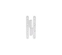 Paumelle en acier inoxydable - 140x55x2.5 mm - Gauche - LTPML140X44-304G