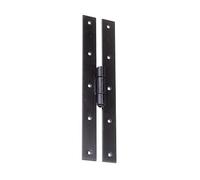 Paumelle en T - L200 - Noir - HautDroit