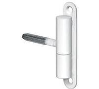 Paumelle - MONIN - 654000 - Ø13 mm - Hauteur 68 mm - Finition époxy blanc