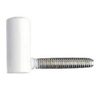 Paumelle fiche P50 femelle diamètre 15mm finition blanc - OTLAV - CFP50150P392 Noir G