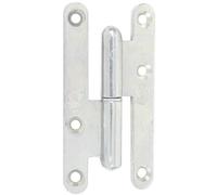 Jardinier Massard – Paumelle gauche J530330 – bois 110x55 mm bouts ronds zingué