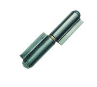 Paumelle de grille roulée lame courte 120x11 TORBEL - Bague laiton - GRLC120