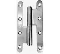 Paumelle Inox 304 Porte Bois KLOSE besser 140 x 70 Bouts Ronds - Droite