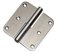 Paumelle inox 80/80A droite - ARGENTA - 38080118