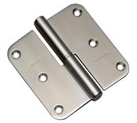 Paumelle inox 80/80A gauche - ARGENTA - 38080117