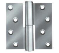 Paumelle inox BB807 90x90 gauche DIN R - BREUER&SCHMITZ - BB8079090G Inox