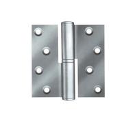 Paumelle inox BB807 90x90 gauche DIN R - BREUER&SCHMITZ - BB8079090G Noir G