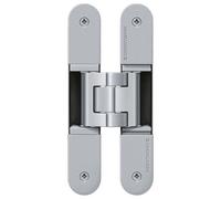 Paumelle invisible - porte lourde - 200 mm - laqué argent - Tectus 3DN SIMONSWE