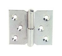 Paumelle meuble acier droite 50x40x1,5 mm - MONIN - 431200