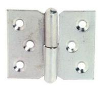 Paumelle meuble acier Monin droite 50x40x15 mm 431200