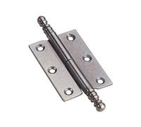 Paumelle meuble rustique acier poli QDCR - 50x40 gauche - PO5240XF10