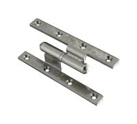 Paumelle picarde - 160 x 80 x 100 mm - Droite