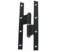 Paumelle Picarde 160x80x100mm droite époxy bout carré - - PI1681CDJ