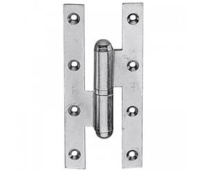 Paumelle picarde - menuiserie lourde - à bouts carré - 190x70 - droite FAURE