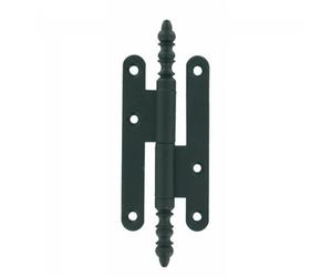 Paumelle picarde rustique noire TORBEL - 190x80x100 - droite - PRC198DE