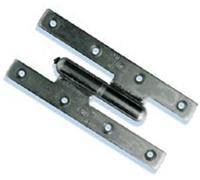 Paumelle Picarde soudée bout carré 200x80mm gauche brut - TORBEL - PBL228G0