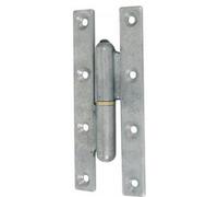 Paumelle Picarde soudée bouts carrés 250x90mm gauche brut - TORBEL - PBL259G0