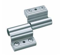 Paumelle porte lourde alu FAPIM - Argent V - pour jeu de 17 - 5681/G6