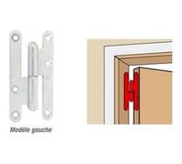 Paumelle bouts ronds “Loutre Sedan ®” TORBEL - 110x70 mm - Gauche - J530470
