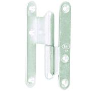 paumelle pour menuiserie a recouvrement (contre-coudees) 'la loutre' bouts ronds JARDINIER MASSARD J533000