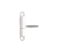 Paumelle fiche P50 femelle Ø15mm finition blanc - OTLAV - CFP50150P392