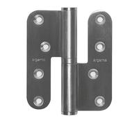 Argenta Paumelle réglable 100 x 86 mm inox brossé droite 31008644