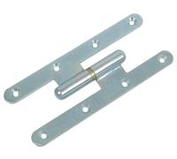 Paumelle renforcée bichromatée 190 x 80 x 95 mm droite COMUNELLO R.NR.C.190.80.D