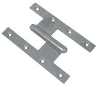 Paumelle renforcée FF G.E/N.R 160 x 100 mm brut gauche FAURE ET FILS FFG1610CG0