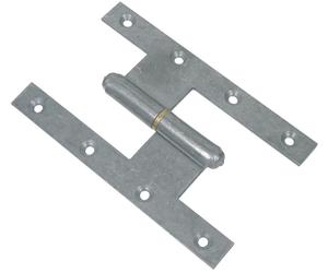 Paumelle renforcée FF G.E/N.R 160 x 100 mm brut gauche FAURE ET FILS FFG1610CG0