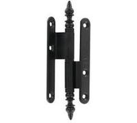 Paumelle rustique coudée - porte bois - fer patiné -110x60x70- droite SIMILAIRE