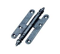 Paumelle à vase rustique - porte bois - fer patiné - 140x55 - gauche QUESDEVILLE