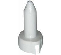 Paumelle Universelle Blanc Acier Peinte Monin
