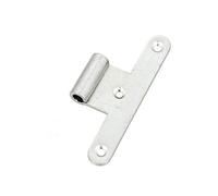 Paumelle universelle femelle réversible 110mm avec bouchon - BOURG - M-081131