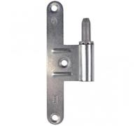 Paumelle universelle - mâle - NF - réglable - zingué - G - 1 pièce MONIN