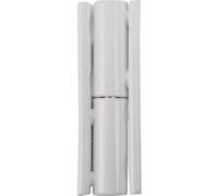 Paumelle universelle ronde blanche