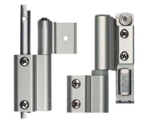 Paumelles réversibles - paire - oscillo-battant 110kg - GALICUBE - Gris FAPIM