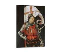 Paumgartner Autel Saint Georges Impression sur toile Décoration murale Décoration d'intérieur Affiches d'œuvres d'art 20 x 30 cm