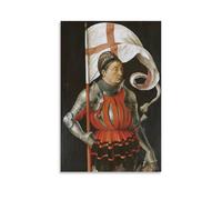 Paumgartner Impression sur toile Autel Saint Georges Décoration murale moderne 20 x 30 cm