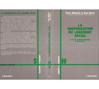 Paupérisation du logement social - P. Willmott - L'harmattan - broché - Livre