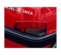 Paupières de feux arrière pour Peugeot 106 phase 1 jusque 04/1996 - la paire