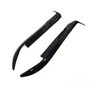Paupières De Phare Pour BMW Série 3 E36 1992-1998 1999 2PC Phare Avant Paupière Sourcil Lampe Capots Panneau De Couverture Garniture Noir Brillant Sourcil De Phare De Voiture