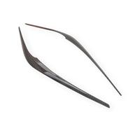 Paupières De Phare Pour Mazda pour CX-5 | CX5 KF 2017 - 2024, couverture de sourcil phare de voiture, garniture lampe frontale, bande paupière(. Carbon Fiber Style)