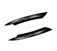 Paupières De Phare Pour VW pour Passat B7 2010 2011 2012 2013 2014 voiture noir brillant phare sourcil paupière couverture garniture décorative Sourcil De Phare De Voiture(Glossy Black)