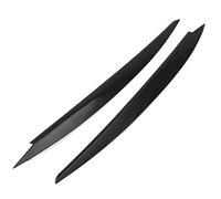 Paupières de phares Avant pour VW Golf 7 MK7 et GTI R R-Line Autocollants de Garniture pour phares (Noir)