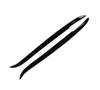 Paupières de phares pour BMW E39 (1997-2003) - 2 pièces - Cache-phares Avant Gauche et Droit - Finition Noire Brillante - Remplacement